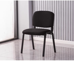 培训职员椅可叠放会议接待椅家用餐椅靠背椅舒适久坐棋牌麻将椅子