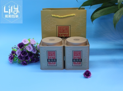 普洱茶铁罐马口铁盒中瑞铁罐