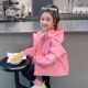 2026新款 秋季 洋气女宝宝秋装 风衣儿童装 冲锋衣 韩版 女童外套春秋款