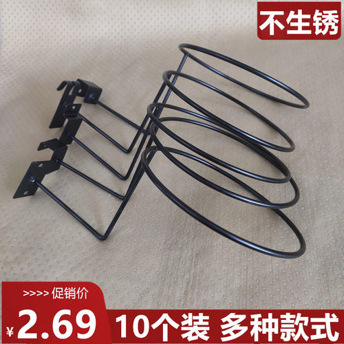 黑色成人帽托帽子展示架