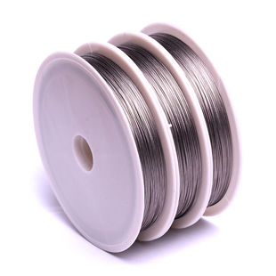 穿手链的铁丝串三通佛头工具DIY 配件手工针穿珠针铜丝引线针钢丝