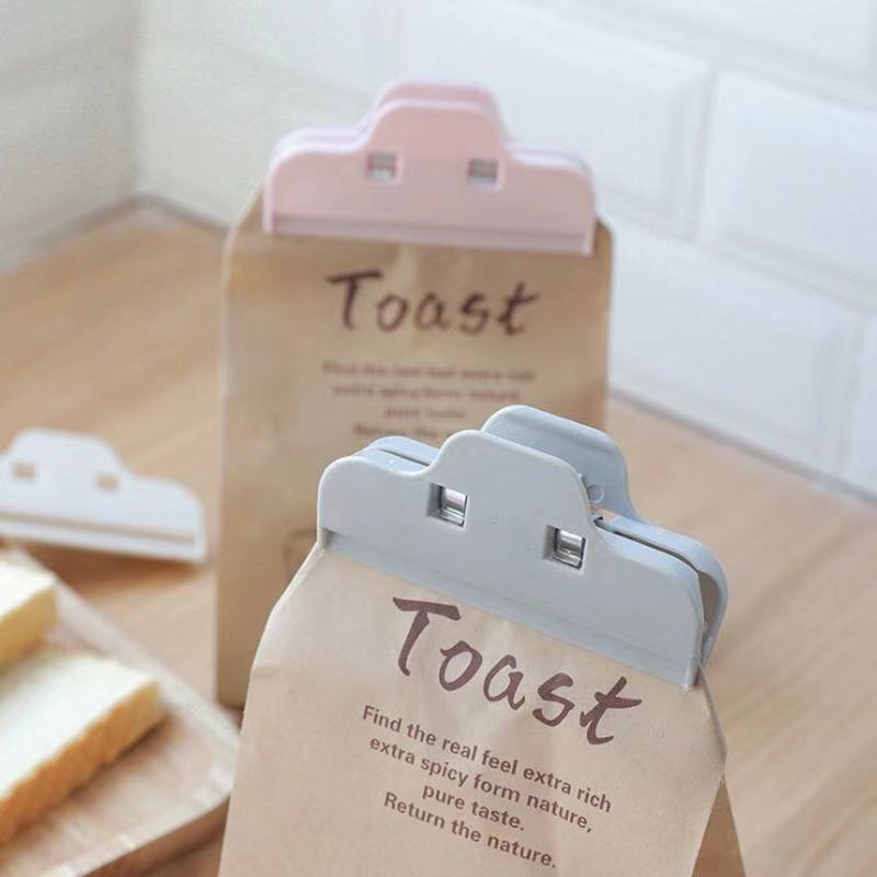 开袋夹食品夹封口夹食品级食品塑料封口夹夹零食袋包装