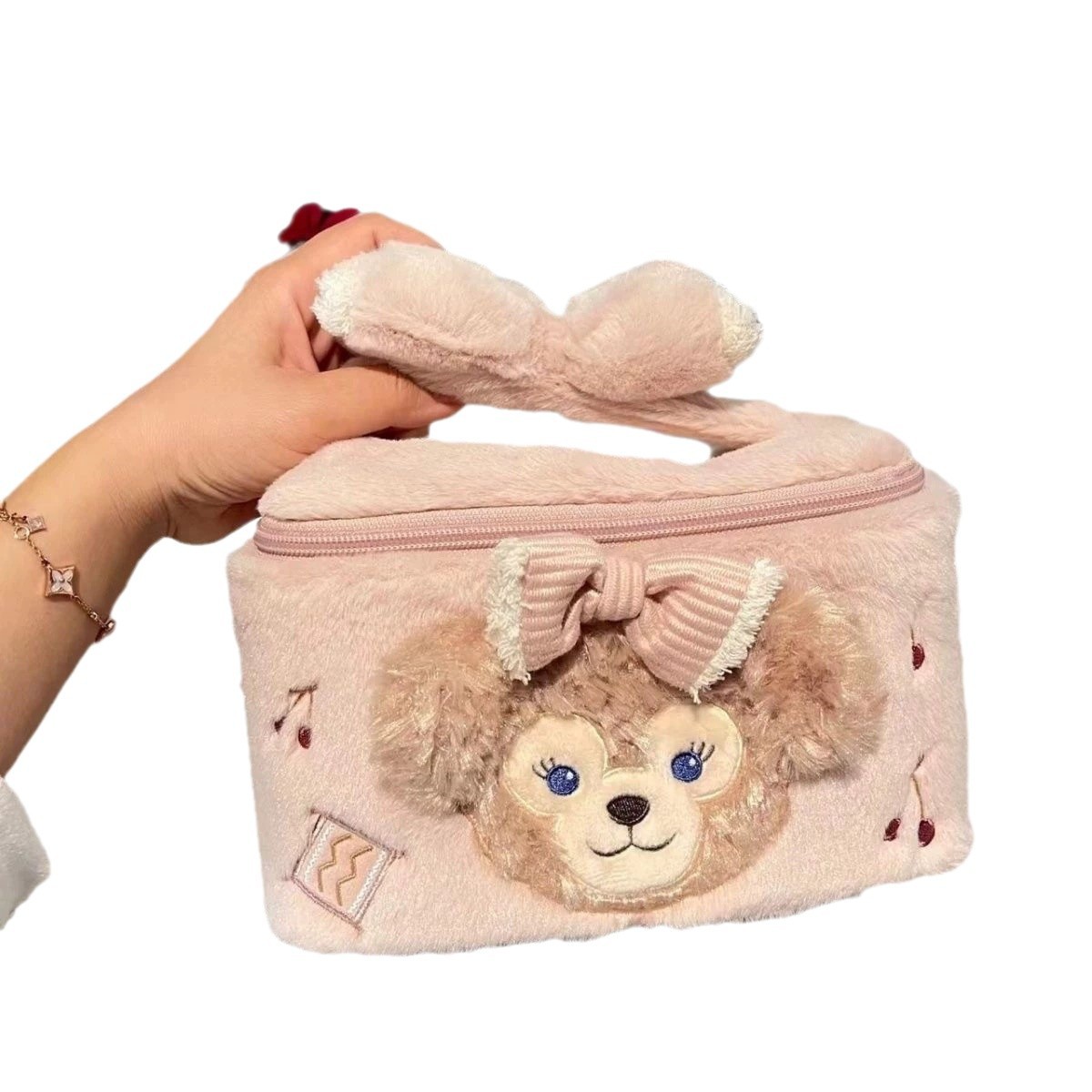 001雪莉玫可爱大容量化妆包