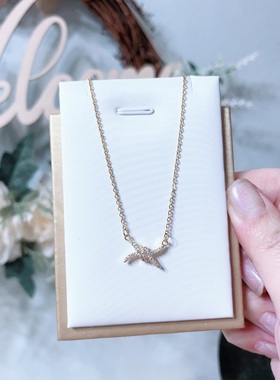 新款项链女生时尚甜酷小众设计感锁骨链可爱网红气质百搭颈链2310