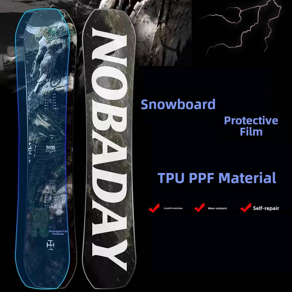 进口Tpu隐形汽车服Ppf单板漆透明保护膜自修覆防画伤和画伤膜