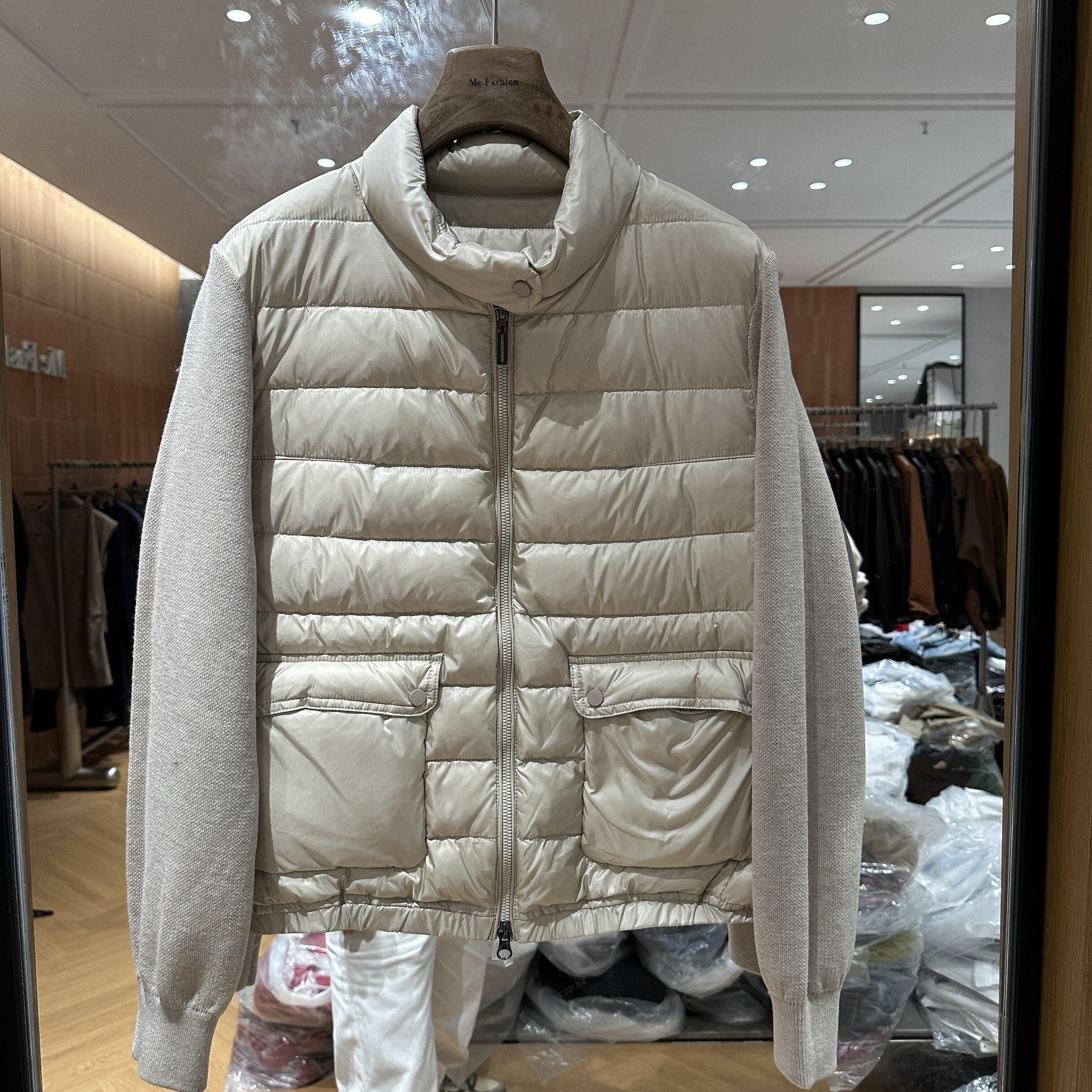 可可家欧货2026秋冬新品立领拉链百搭显瘦休闲款鹅绒羽绒服外套女