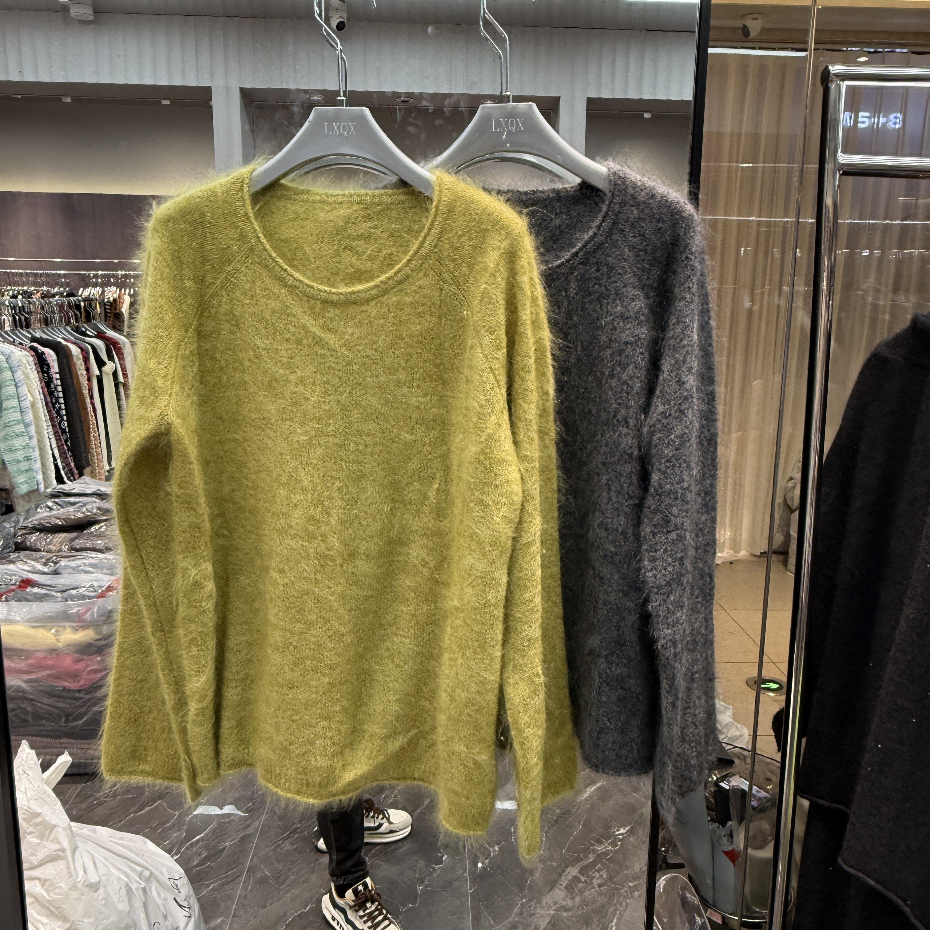 欧洲站2025秋冬新款时尚慵懒风套头百搭糖果色软糯100%山羊绒毛衣