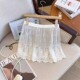 秋冬蕾丝半身裙屁股多巴胺下摆纱罩纱裙卫衣叠时尚 打底小屁帘
