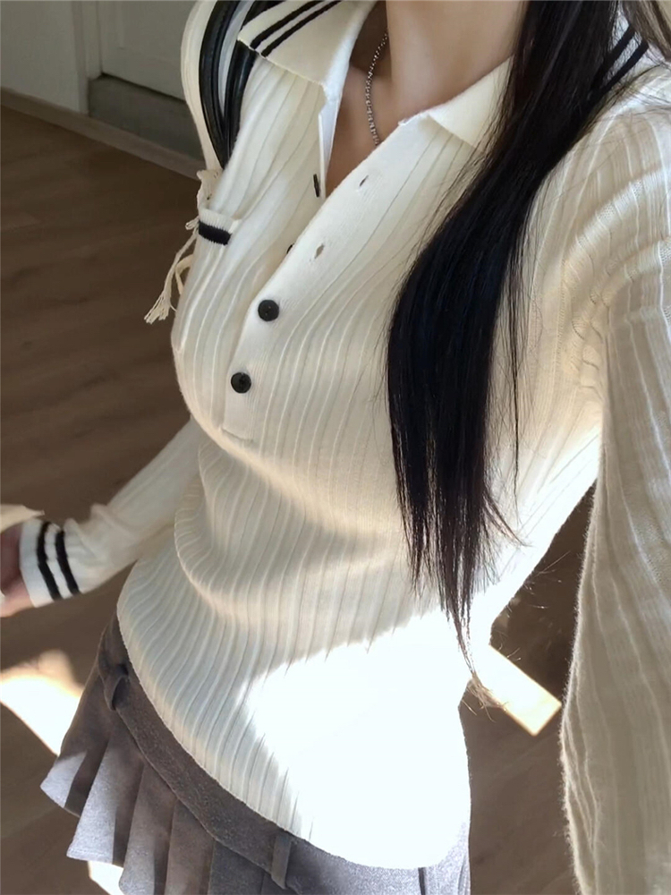 【小四时装发布专享】polo衫长袖打底衫