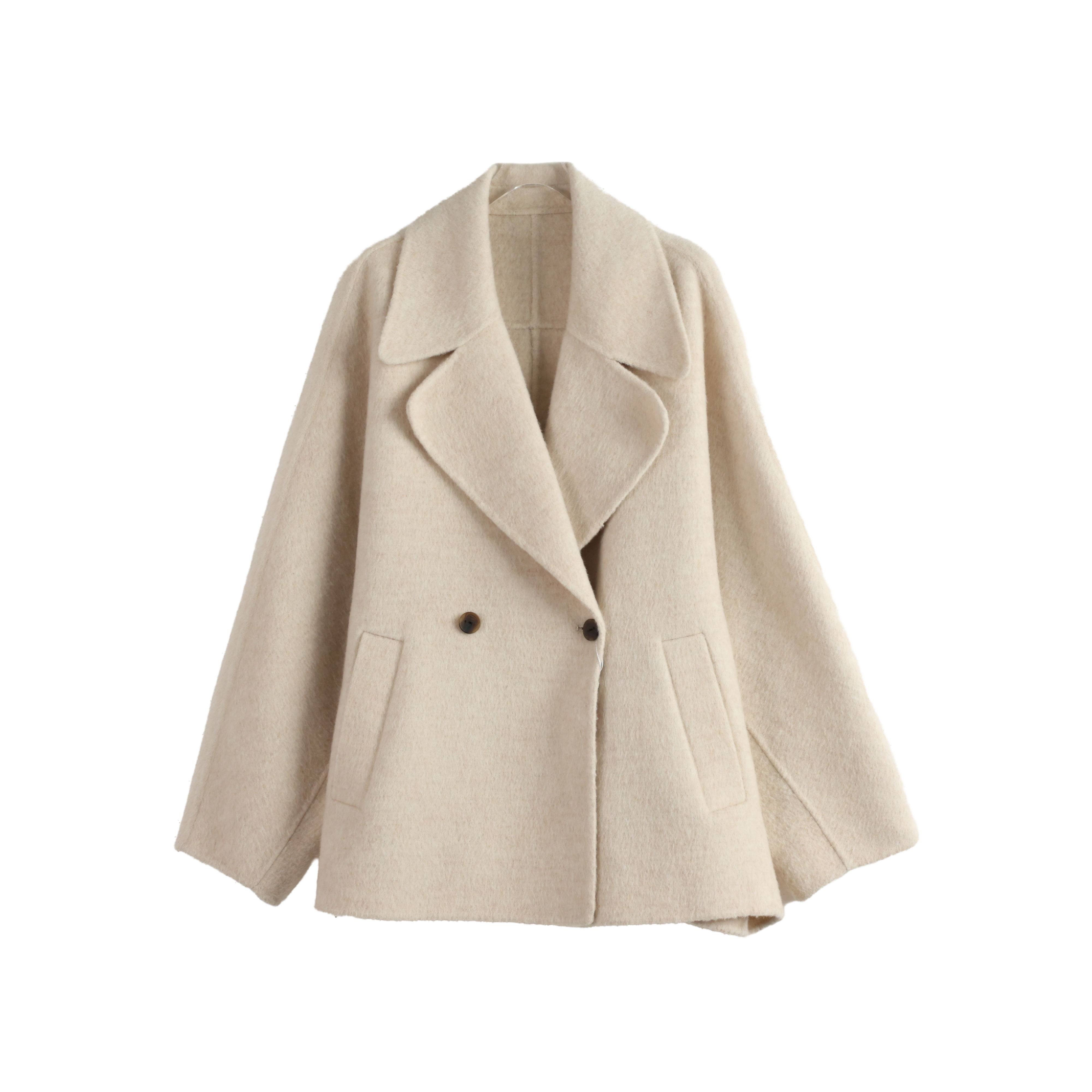 【元气珠珠】麦家 MAI 羊驼大衣 M7XN38566