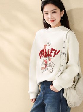 【元气珠珠】  花花百搭卫衣M7XW57761