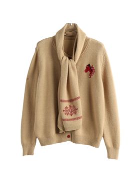 【元气珠珠】 毛针织衫两件套 M7XM30325