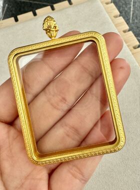 钛钢单双面藏式唐卡外壳外框空