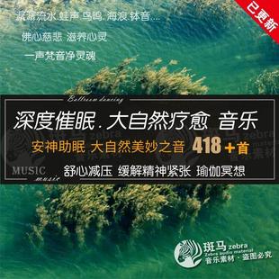 大自然环境白噪声音频素材助眠放松减压放空流水海浪雨声 mp3下载
