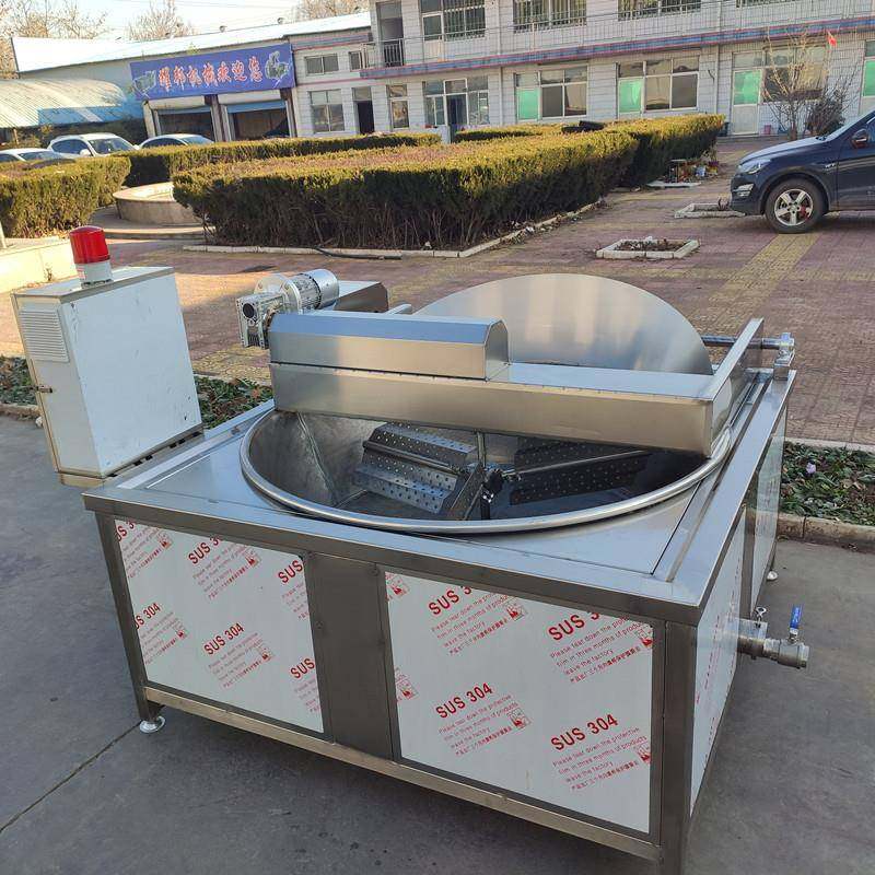全自动鱼排油炸机商用电加热小龙虾油炸设备工业圆形里脊油炸锅,厨房电器,其他商用厨电,淘宝优惠券,粉丝福利购,淘宝优惠卷