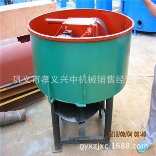 小型干湿料轮碾搅拌机 煤粉颗粒轮碾机 自动轮碾式混合机低价出售
