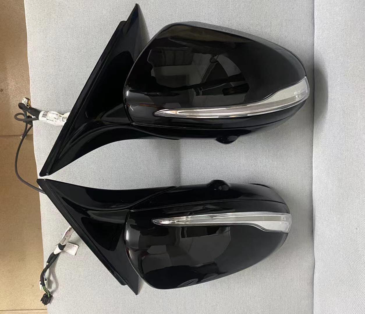 奔驰S级S450 S500 S350 S600 S300倒车镜W222折叠底座 外壳转向灯