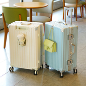 保罗行李箱男女万向轮密码 拉杆箱26寸学生大容量旅行箱子24寸加厚