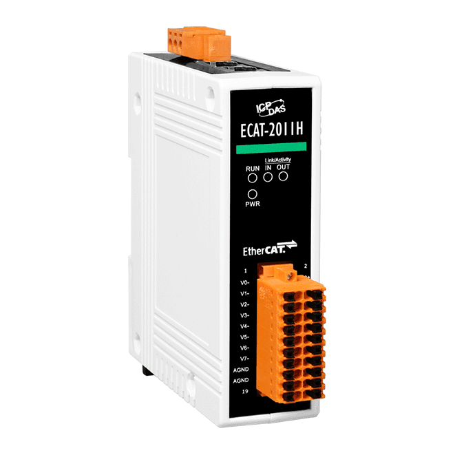 泓格ECAT-2011H EtherCAT从站I / O模块 ECAT-2012H