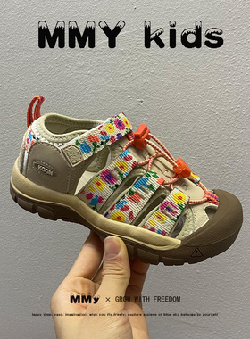 儿童溯溪鞋包头女童涉水鞋2025夏新款软底防滑运动凉鞋儿童沙滩鞋