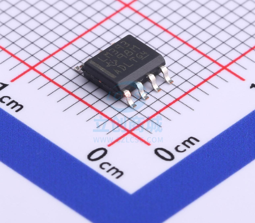 模拟比较器IC芯片LM393DR LM393DR2G SOP双商用温度IC电子元件