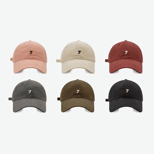 棒球帽女显脸小百搭7标帽子男韩版 头围 鸭舌帽潮防晒帽2026春新款
