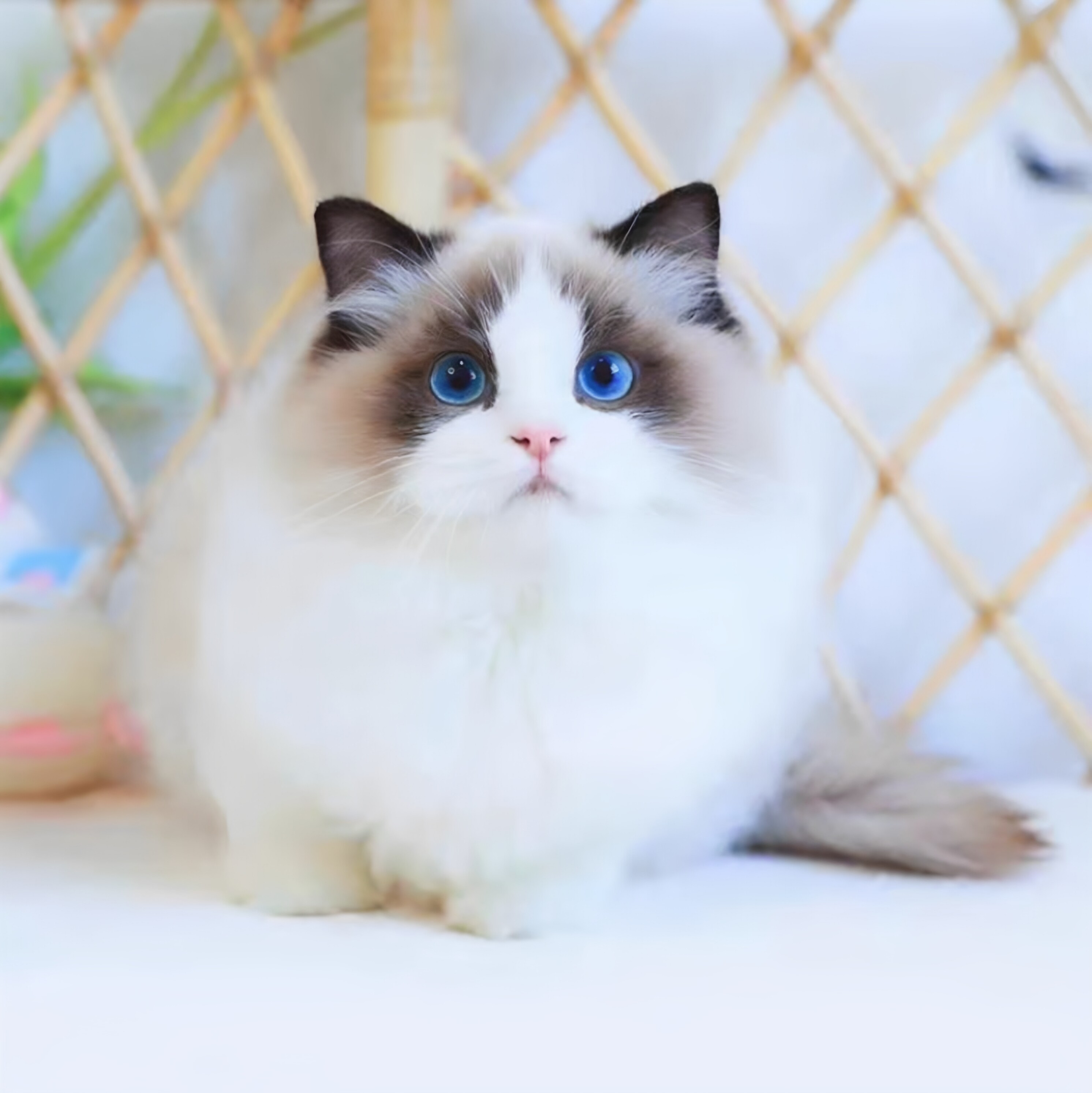 布偶猫幼崽猫咪活体宠物小奶猫矮脚纯种长短毛猫（视频挑选）