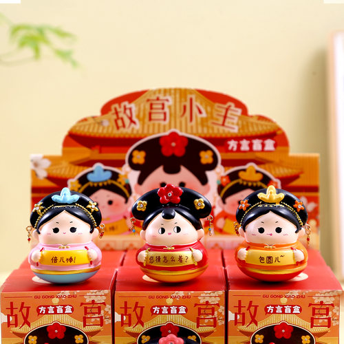 故宫文创纪念品北京方言文化盲盒摆件特产伴手中国特色礼物送老外