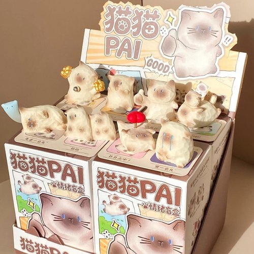 【森之物正版】猫猫PAI情绪盲盒