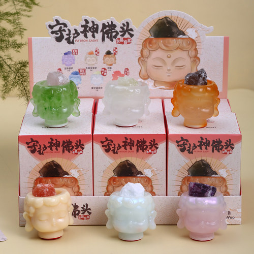 龙门石窟卢舍那大佛佛头摆件装饰