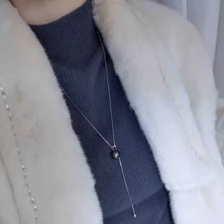 DIY配件 S925纯银70cm蛇骨链毛衣链子 可抽拉调节套链银项链子女