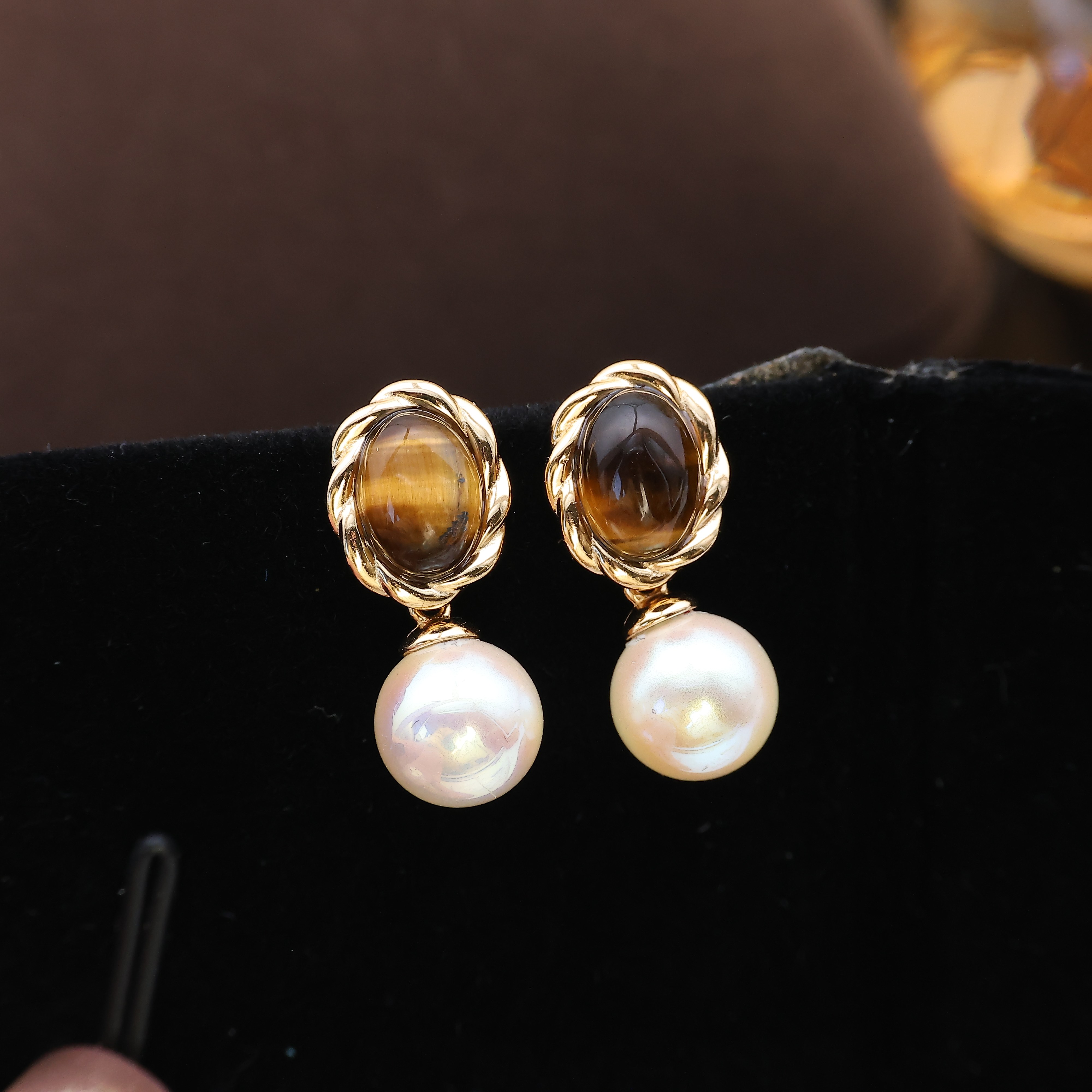 DIY配件 S925纯银麻花虎眼耳钉空托珍珠 耳饰耳坠托8-13mm圆椭,饰品/流行首饰/时尚饰品新,其他DIY饰品配件,淘宝优惠券,粉丝福利购,淘宝优惠卷