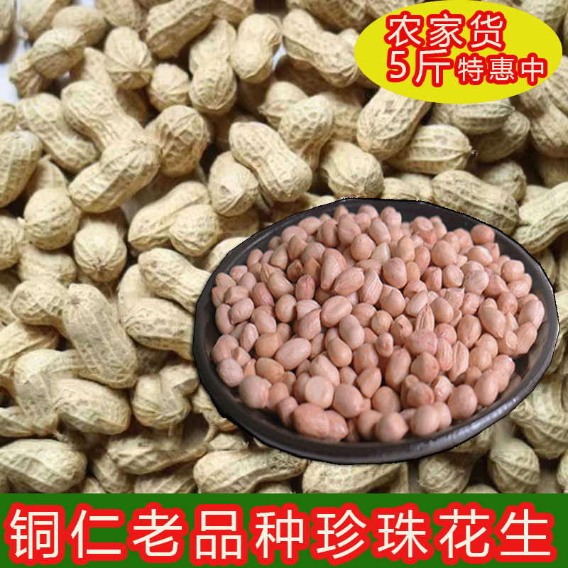 铜仁小花生珍珠贵州带壳农家生的