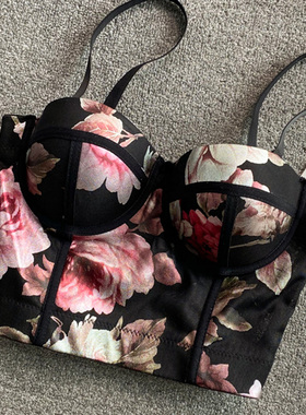 Slim-Fit Fishbone Tunic Cropped Top修身休闲鱼骨束腰短款上衣