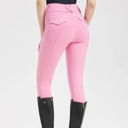 硅胶高弹骑马裤 Silicone high elasticity spliced riding pants
