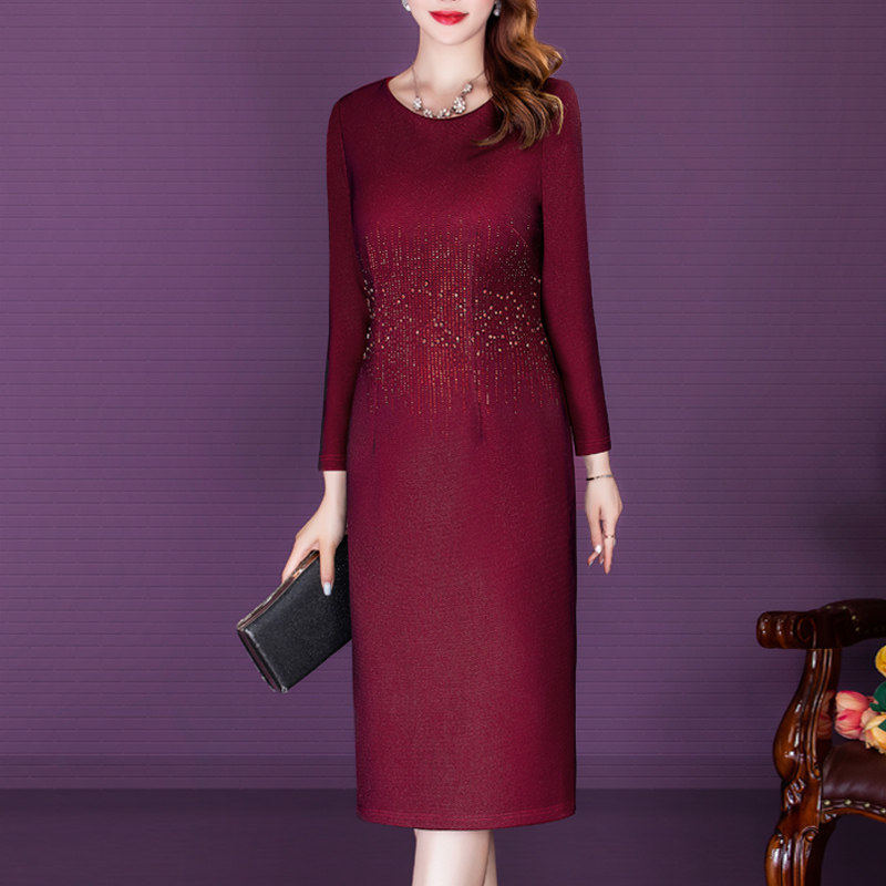 丈母娘秋季喜婆婆婚宴装