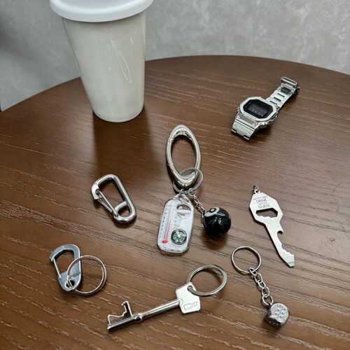 Cleanfit金属钥匙扣配饰