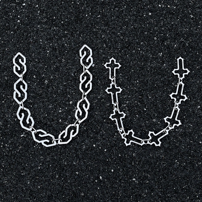 Domyland原创镂空十字架腰链