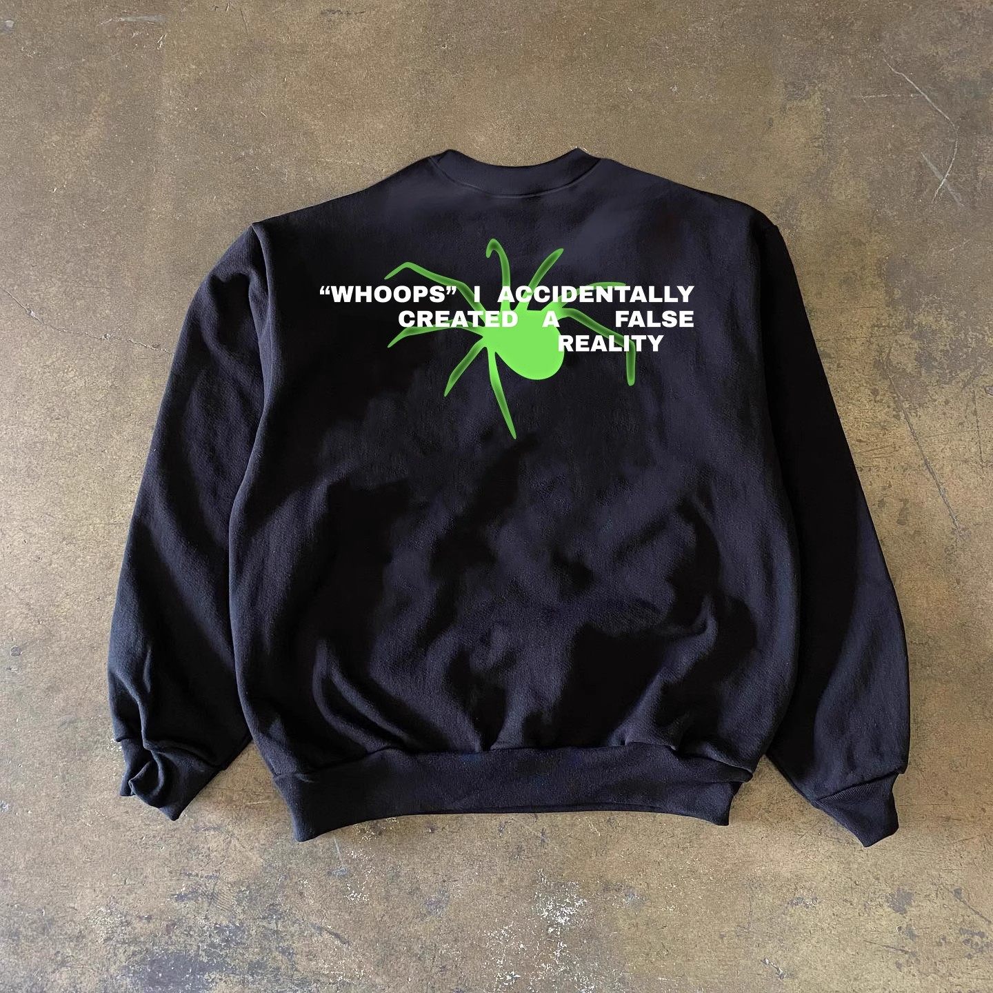 XIAO CHENS STORY IS MORE THAN 380 GRAMS OF HEAVY COTTON  STUDENT NICHE COUPLE LOOSE CREW NECK SWEATSHIRT