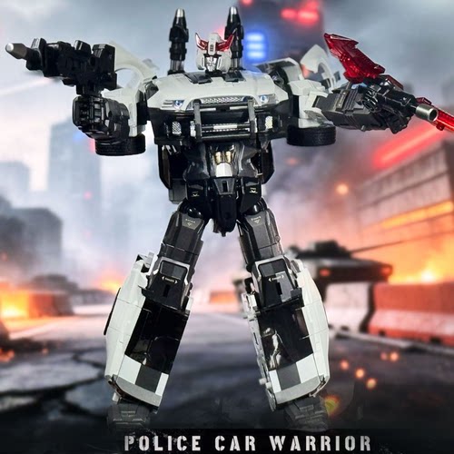 DST02-007大力战神 警力战神 警车战者 变形玩具 摆件模型 手办