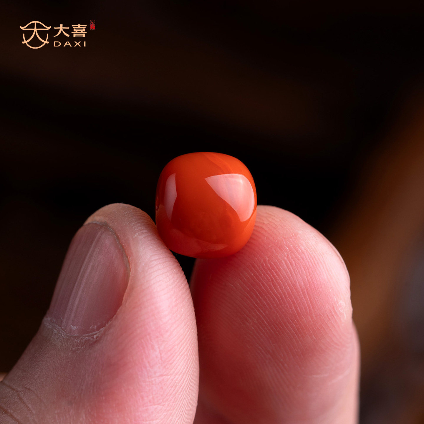 南红单珠天然保山老型散珠子桶珠满肉红玛瑙手串diy配件手链配珠