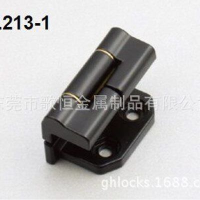 电柜门卡式铰链CL213-1黑色锌合金铰链 配电箱铁皮柜可脱卸暗合页