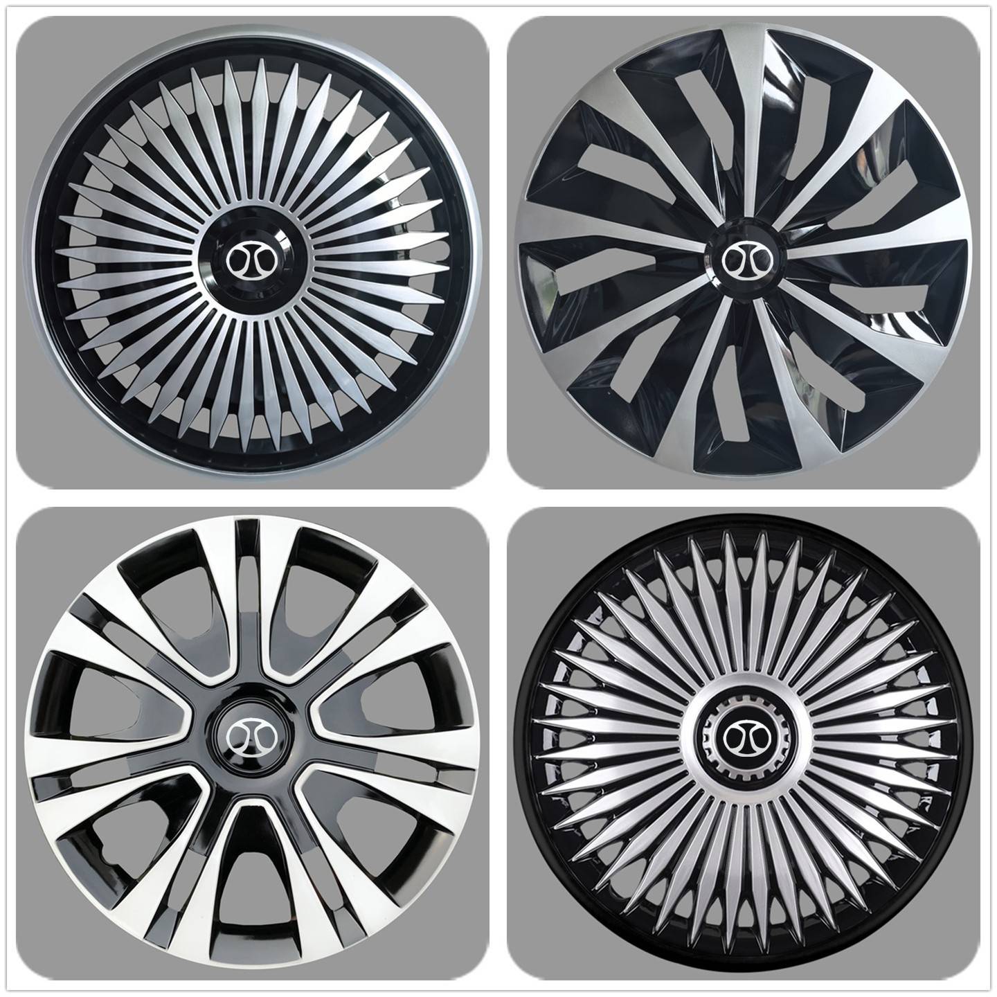 适用北汽新能源EC3轮毂盖ec180/130/200/220车轮毂装饰盖罩帽14寸