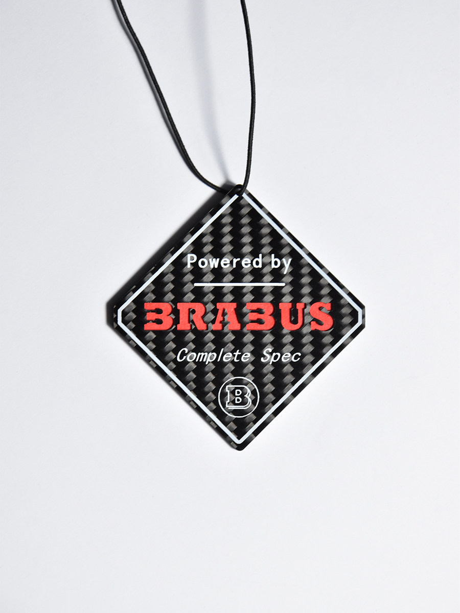魅尚巴博斯Brabus碳纤维香片挂件
