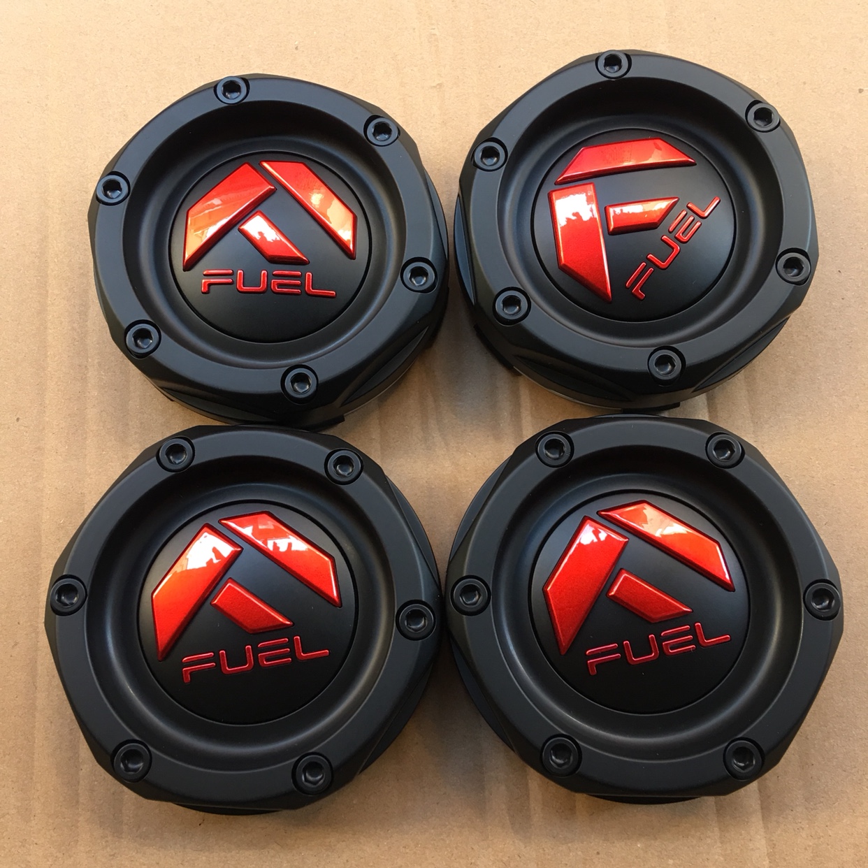 FUEL轮毂盖10.5的直径带卡脚