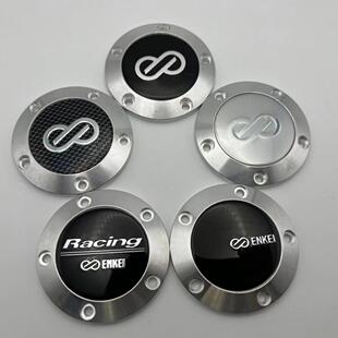 ENKEI RS05 RSM9轮毂中心盖 上螺丝轮盖 金属轮毂盖 定制轮盖