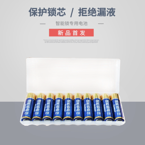 5号大容量碱性智能门锁电池