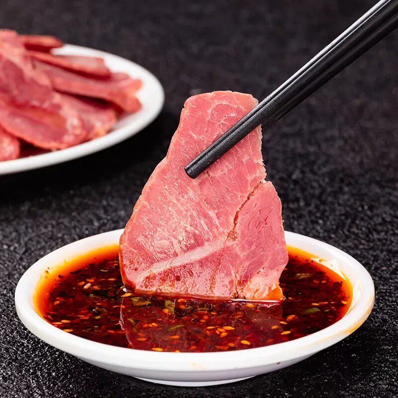 甘肃味道平凉红牛大块熟牛肉开袋即食小吃零食清真腊牛肉248g包邮