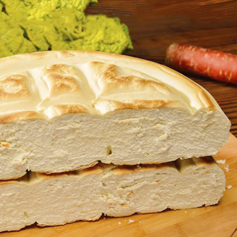 甘肃风味食品平凉特产手工锅盔清真大饼干粮烤馍即食原味香酥饼子