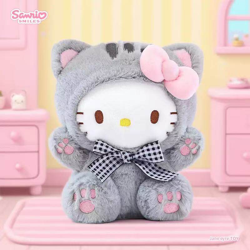 hellokitty毛绒公仔可爱凯蒂猫玩偶哈喽kt玩具娃娃女孩生日礼物女